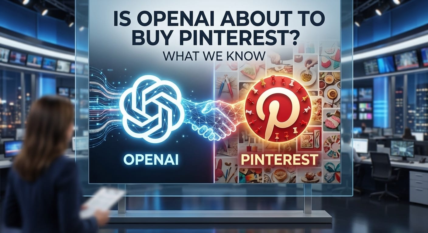 Is OpenAI About To Buy Pinterest? What We Know